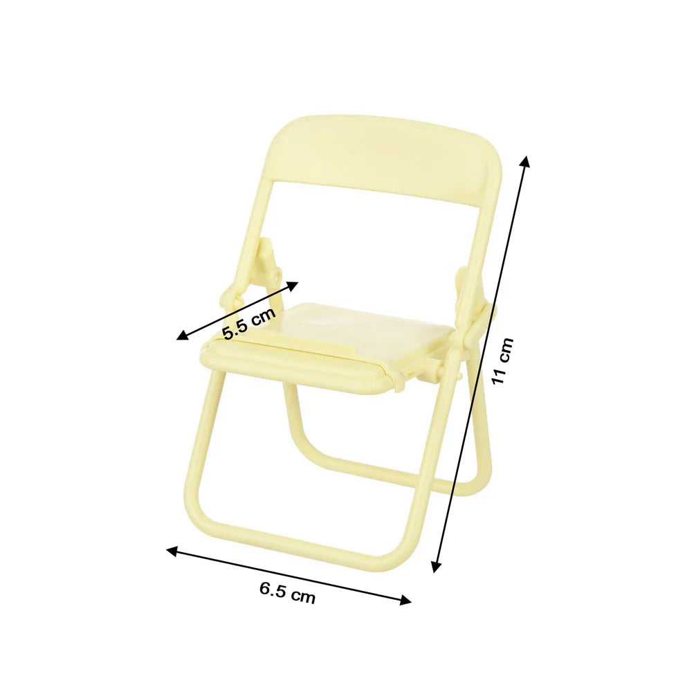 Chair-Shaped Mobile Stand – Stylish Phone Holder for Desk